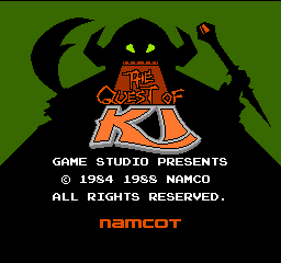 Quest of Ki, The (Japan) Title Screen